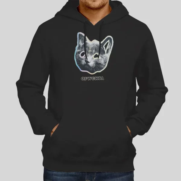 Tron Cat Hoodie Black Ofwgkta