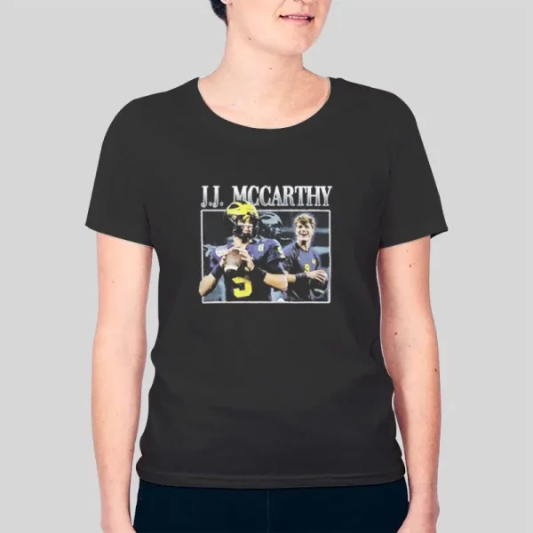 University Of Michigan Quarterback Jj Mccarthy Hoodie