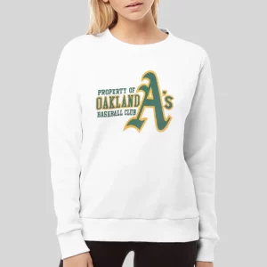 Vintage 90s Oakland Athletics Hoodie 4