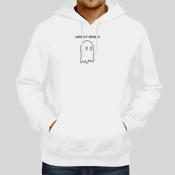 Vintage Funny Lonely Ghost Hoodie