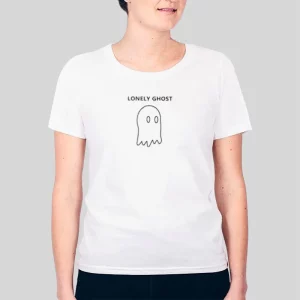 Vintage Funny Lonely Ghost Hoodie 3