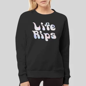 Vintage Inspired Life Rips Hoodie 4