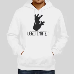 Vintage Joe Weller Legitimate Hoodie 1