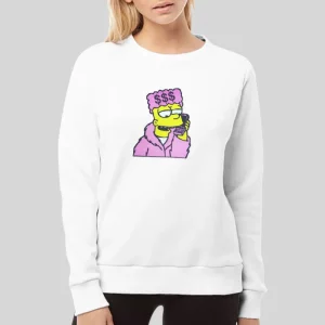 Vintage Phone Trap Bart Hoodie 4