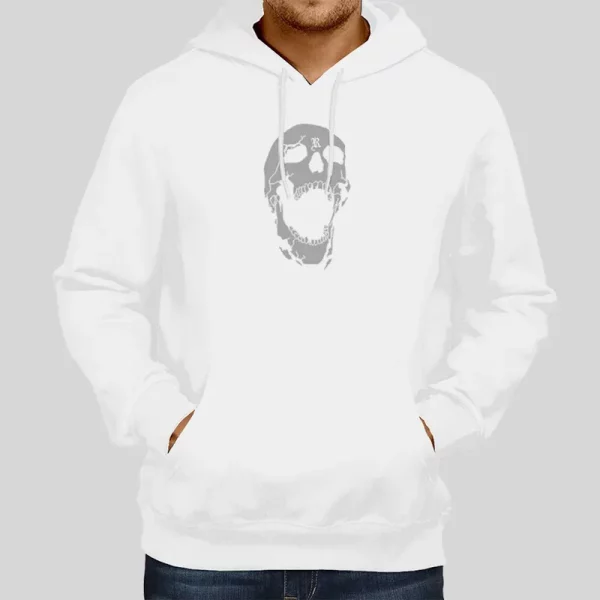 Vintage Revenge Skull Hoodie