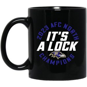 2023 AFC North Champions It’s A Lock Ravens Mug