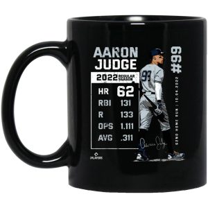 Aaron Judge 2022 Regular Season Mugs