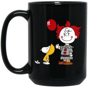 Charlie Brown Pennywise Halloween Mugs