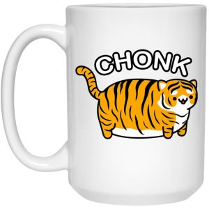 Chonk Tiger Chonky Cat Mugs