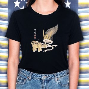 Edo Era Animals graphic T-Shirt