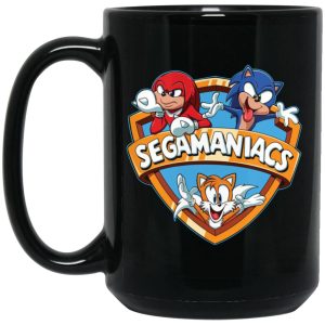 Sonic Segamaniacs Mugs