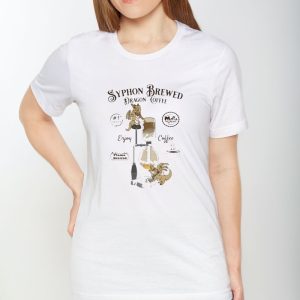 Syphon Brewed Dragons Coffee T-Shirt