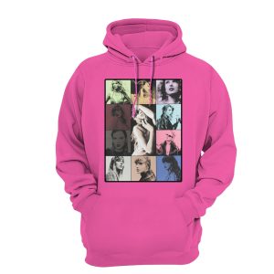 Taylor The Eras Tour 2023-2024 Pink Hot Hoodie