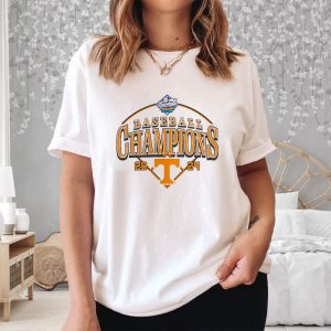 Tennessee Volunteers 2024 Sec Baseball Conference Tournament Champions Curveball Break T-Shirt