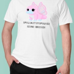 The Prettiest Platypus Platypus In Bio Fitted T-Shirt