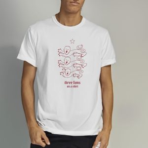 Three Lions England Three T-Shirt