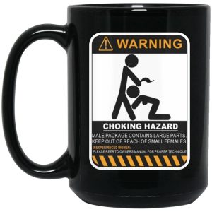 Warning Choking Hazard Mugs