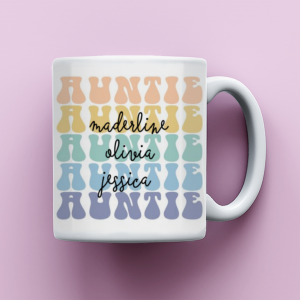 Auntie Mug, Mothers Day Gift For Aunt, Auntie Present, Best Gifts For Aunties, Auntie Cup