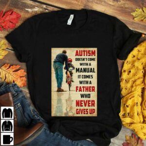 Autism comes with a father poster canvas 4