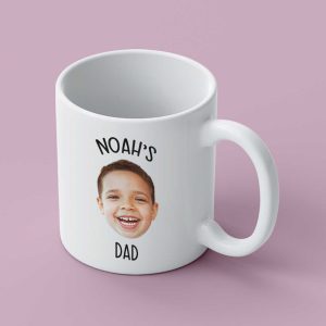 Custom Baby Face Mug New Dad Birthday Gift Dad Coffee Mug Funny Dad Mug Fathers Day Mug Gift 5