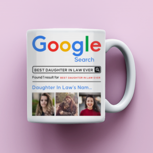 Daughter In Law Mug, Personalised Daughter In Law Gifts, Unique Gift For Daughter In Law, Best Gifts For Daughter In Law