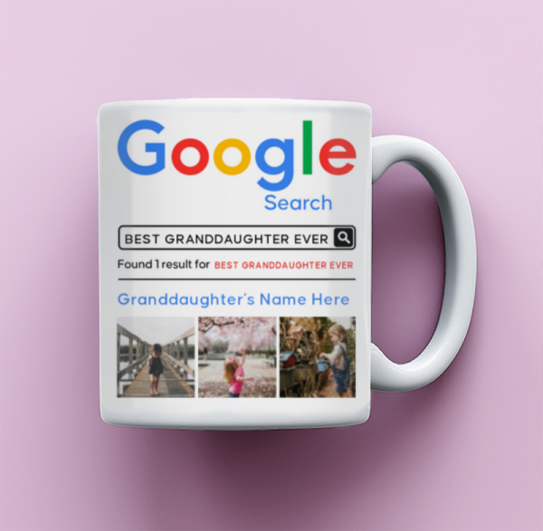 Granddaughter Mug, Personalised Granddaughter Gifts, Unique Gift For Granddaughter, Best Gifts For Granddaughter