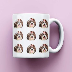 Multiface Pets Mug, Custom Dog Mug, Photo Mug, Dog Mom Mug, Dog Dad Mug, Coffee Mug