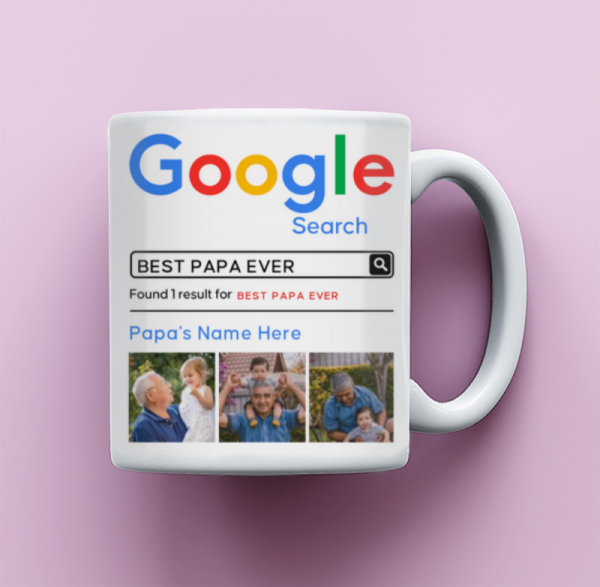 Personalize Papa Mug, Papa Gift, Papa Cup, Papa Birthday Gift, Best Papa Ever Mug, Papa Christmas Gift