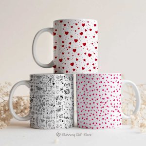 Red Heart Mug