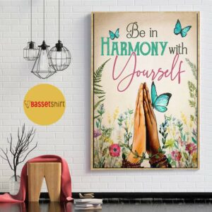 Be in harmony with yourself poster