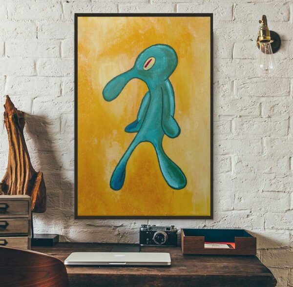 Bold and Brash Spongebob poster canvas