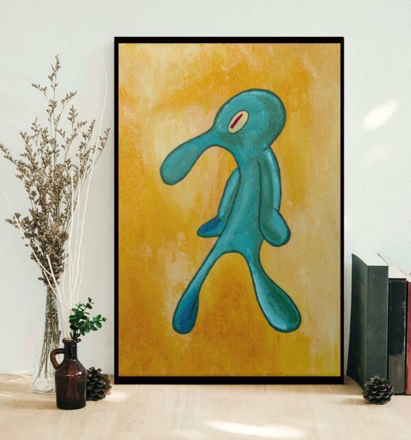 Bold and Brash Spongebob poster canvas