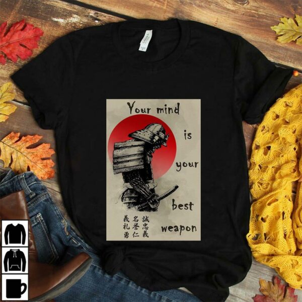 Bushido Japanese your mind is your best weapon canvas