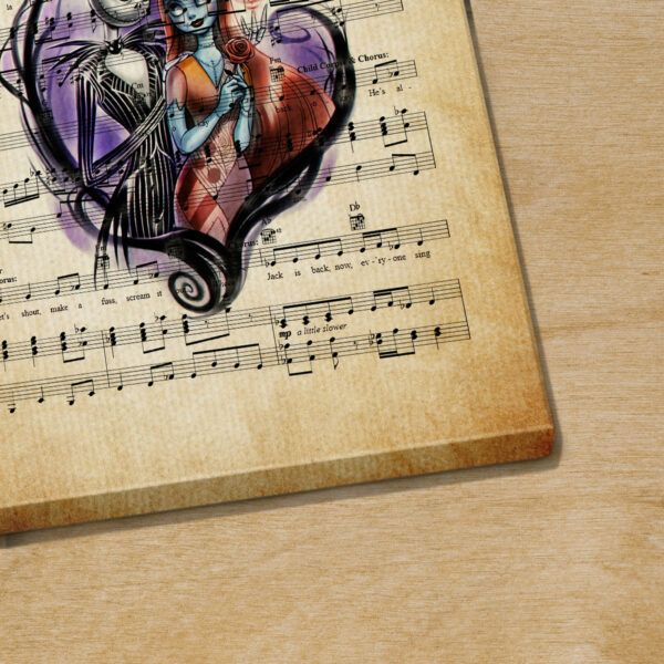 Jack Skellington And Sally Wedding Finale and Reprise Sheet Music