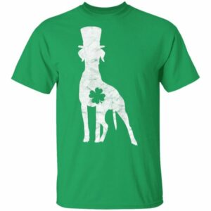 Retro Pointer Hat Gift Irish Shamrock Dog St Patricks Day T Shirt Hoodie Long Sleeve 12