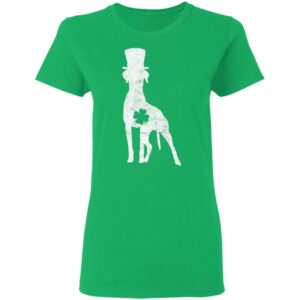 Retro Pointer Hat Gift Irish Shamrock Dog St Patricks Day T Shirt Hoodie Long Sleeve 5