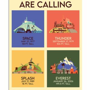 The Mountains Are Calling And I Must Go Vintage Poster, Canvas