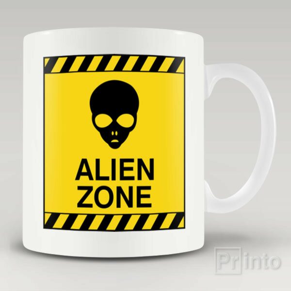 Alien zone – coffee mug