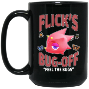 Animal Crossing Flick’s Bug-Off Feel The Bugs Mug Shirt Sweatshirt Long Sleeve Hoodie Tank Mug