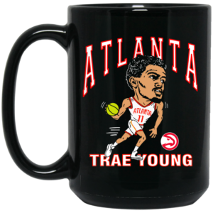 Atlanta Trae Young Hawks Caricature Mug Shirt Sweatshirt Long Sleeve Hoodie Tank Mug