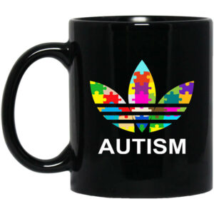 Autism Adidas Logo Autism Awareness Mug Shirt Sweatshirt Long Sleeve Hoodie Tank Mug