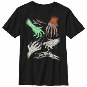 Boy’s Lost Gods Halloween Monster Hands T-Shirt