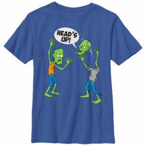 Boy’s Lost Gods Halloween Zombie Heads Up T-Shirt