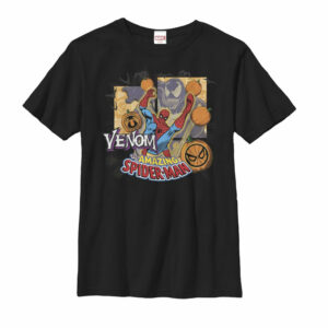 Boy’s Marvel Halloween Spider-Man vs. Venom T-Shirt