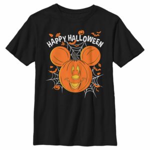 Boy’s Mickey & Friends Halloween Mouse-o-Lantern T-Shirt