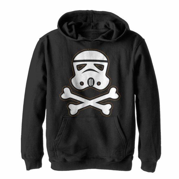 Boy’s Star Wars Halloween Stormtrooper Crossbones Pull Over Hoodie