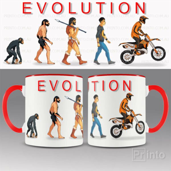 Evolution of motocross mug