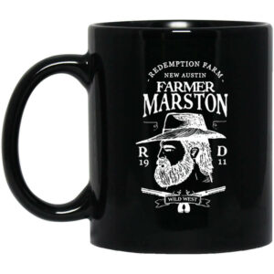 Farmer Marston Redemption Farm New Austin 1911 Mug Shirt Sweatshirt Long Sleeve Hoodie Tank Mug