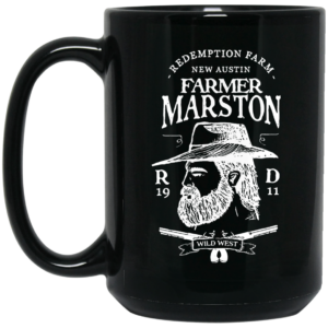 Farmer Marston Redemption Farm New Austin 1911 Mug Shirt Sweatshirt Long Sleeve Hoodie Tank Mug