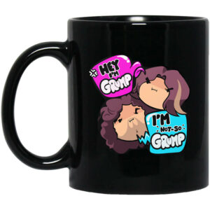 Game Grumps Hey I'm Grump I'm Not So Grump Mug Shirt Sweatshirt Long Sleeve Hoodie Tank Mug 1